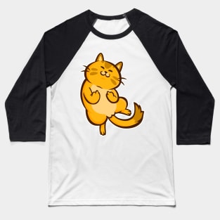 Bad Cattitude Baseball T-Shirt